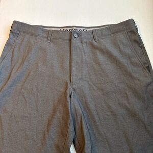 Haggar In Motion Mens Shorts Size 42 Charcoal Golf Preppy